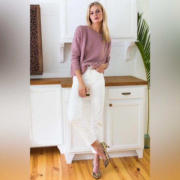 EMERSON FRY CAROLYN SWEATER - ROSE ORGANIC - Picture 2 of 8